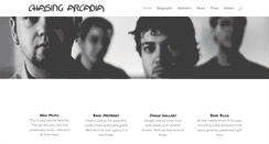 Desktop Screenshot of chasingarcadia.com